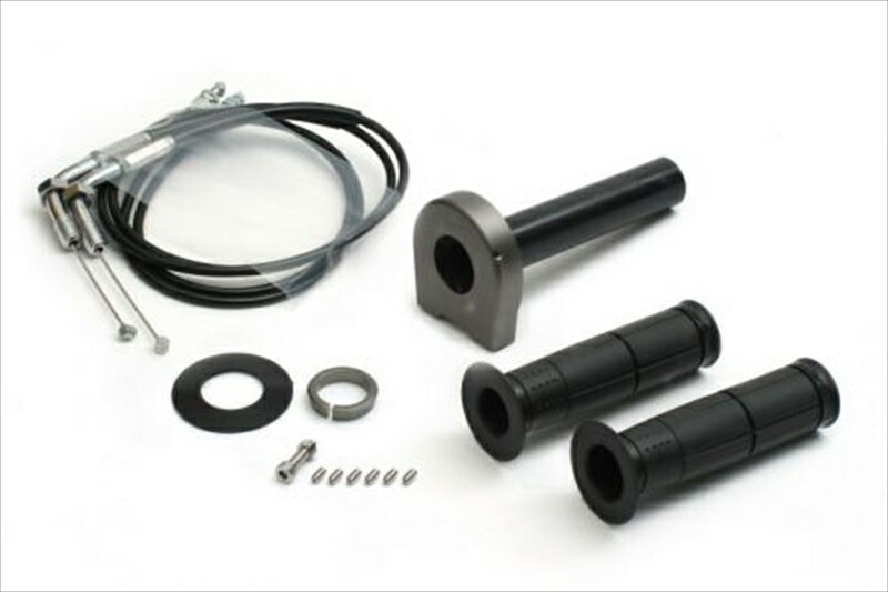 バイク用品 吸気系 エンジンACTIVE アクティブ スロットルKIT TYPE-2 ガンメタ 巻取40φ 800mm1069701 4538792720159|バイク用品はとやグループ2号店