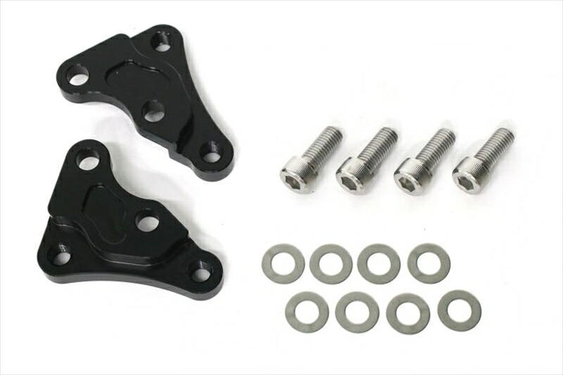 【5日前後で発送】 アクティブ キャリパーサポート BLK ZEP400／ZRX400／2 《アクティブ 1477005B》｜バイク用品はとやグループ2号店