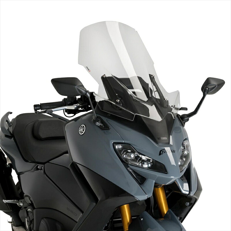 バイクパーツ 外装プーチ V-TECH Line ツーリングスクリーン クリア21270W 4571415039467T-MAX 560 22-23/DX 22-23/SD 22-23/T-MAX 560 TECH MAX 22-23｜バイク用品はとやグループ2号店