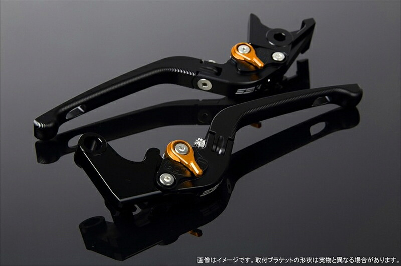 【5日前後で発送】 ハンドル エスエスケイ スピードラ アジャストレバー 3D可倒式 Mブラック/Mゴールド NMAX LVDG032BK-GD 4580540683568 取寄品｜バイク用品はとやグループ2号店 10,391円
