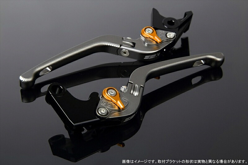【5日前後で発送】 ハンドル エスエスケイ スピードラ アジャストレバー 3D可倒式 Mチタン/Mゴールド NMAX LVDG032TM-GD 4580540683773 取寄品｜バイク用品はとやグループ2号店