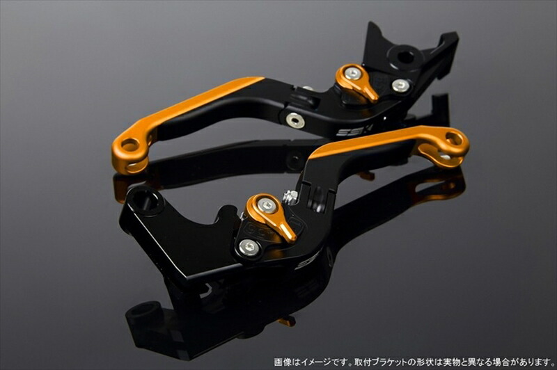 【5日前後で発送】 ハンドル エスエスケイ スピードラ アジャストレバー 可倒延長式 Mブラック/Mゴールド/MゴールドPCX JF28 JF56 PCX150 KF12/18 LVGM001BK-GDGD 4580540568551 取寄品