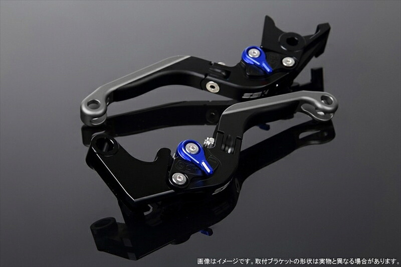 【5日前後で発送】 ハンドル エスエスケイ スピードラ アジャストレバー 可倒延長式 Mブラック/Mブルー/MチタンPCX JF28 JF56 PCX150 KF12/18 LVGM001BK-BETM 4580540568773 取寄品
