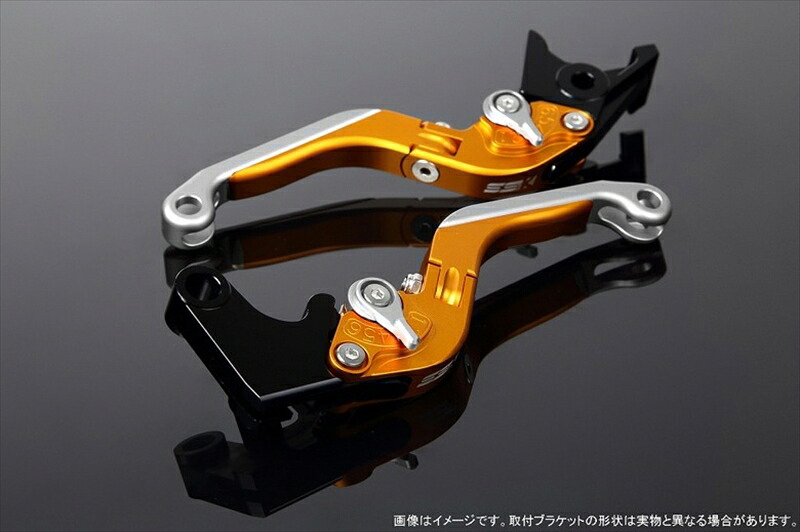 【5日前後で発送】 ハンドル エスエスケイ スピードラ アジャストレバー 可倒延長式 Mゴールド/Mシルバー/MシルバーPCX JF28 JF56 PCX150 KF12/18 LVGM001GD-SRSR 4580540568964 取寄品