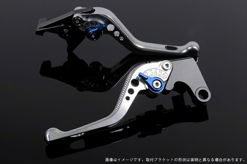 【5日前後で発送】 ハンドル エスエスケイ スピードラ アジャストレバー 3Dショート シルバー/ブルー ZOOMER-X PCX JF28/56 PCX150 KF12/18 HO0406298-BE 4589995375912 取寄品