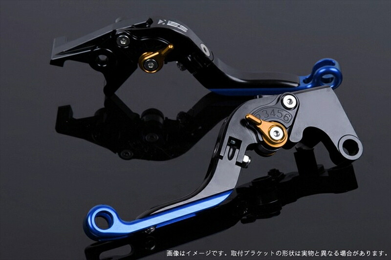 【5日前後で発送】 ハンドル エスエスケイ スピードラ アジャストレバー 可倒延長式 ブラック/ゴールド/ブルーTMAX500 SJ08J 08-11 TMAX530 SJ12J 12-16 YA0406052-GDBE 4589995395897 取寄品｜バイク用品はとやグループ2号店
