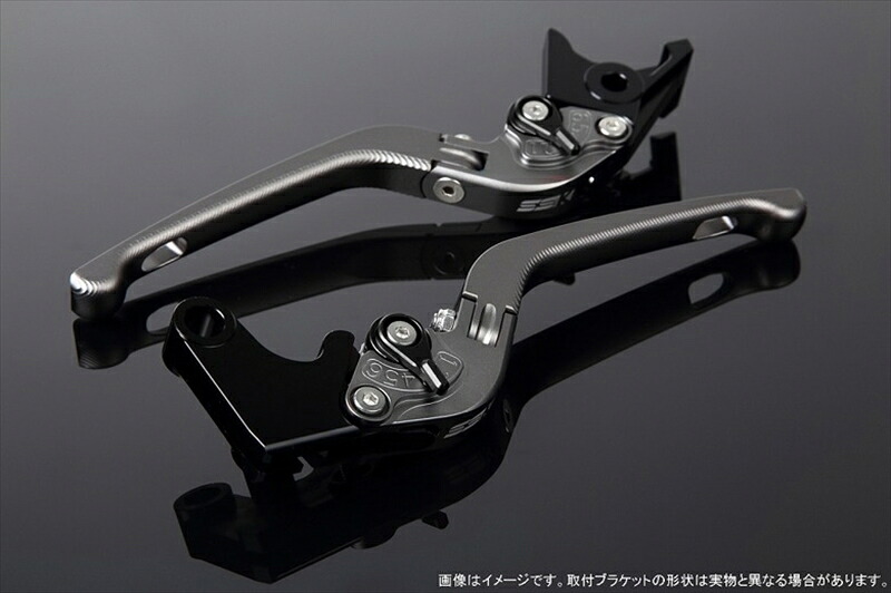 ハンドル エスエスケイ スピードラ アジャストレバー 3D可倒式 Mチタン/Mブラック GSX-R1000/R 09-18 GSX-S1000/F 15-18 LVDM053TM-BK 4589995218721 取寄品｜バイク用品はとやグループ2号店