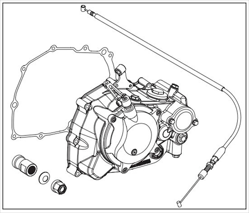 バイクパーツ 駆動系SP TAKEGAWA(スペシャルパーツタケガワ) スペシャルクラッチカバーキットTYPE-R 02-01-01514514162299050｜バイク用品はとやグループ2号店