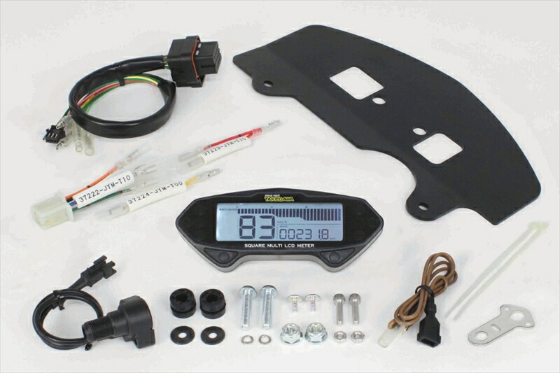 バイクパーツ 電装系SP TAKEGAWA(スペシャルパーツタケガワ) スクエアマルチLCDメーター 05-05-00464514162253274|バイク用品はとやグループ2号店