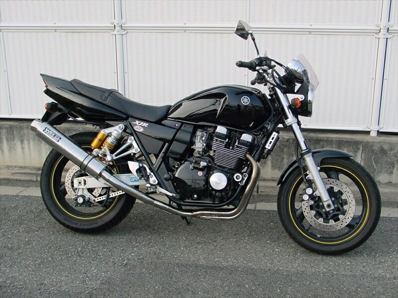 マフラー ダブルアールズ WR`S フルEX ラウンドステンレスサイレンサー XJR400R 01-(BC-RH02J) LA2403JM 4547567358824 取寄品｜バイク用品はとやグループ2号店