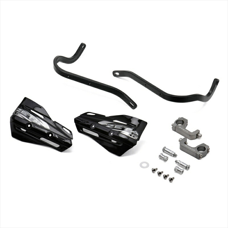 バイクパーツ ハンドルZETA(ジータ) アーマーガードキット 28.6mmBar U-CLAMP F53504547836460388|バイク用品はとやグループ2号店