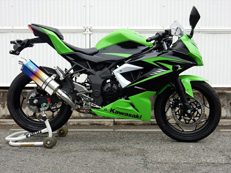 マフラー ダブルアールズ WR`S S O ST-OVAL 焼き色タイプ Ninja250SL ABS (JBK-BX250A) SV4260JM 4548916419944 取寄品｜バイク用品はとやグループ2号店