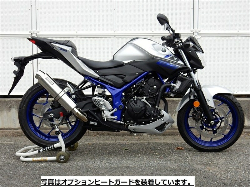 マフラー ダブルアールズ WR`S S O ラウンドステンレスサイレンサー MT-25 MT-03 16-21 BF2260JM 4548916971343 取寄品