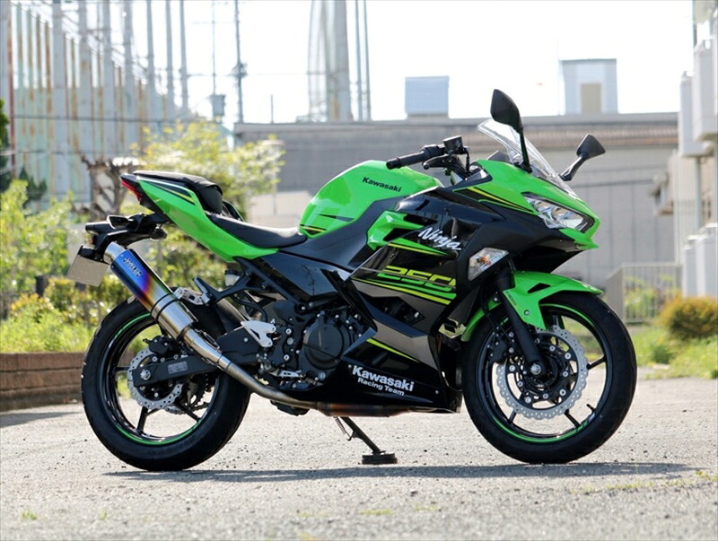 マフラー ダブルアールズ WR`S S O ラウンド焼き色チタンサイレンサー Ninja400 18-21 2BL-EX400G 22- 8BL-EX400L BK4430JM 4549950882350 取寄品|バイク用品はとやグループ2号店