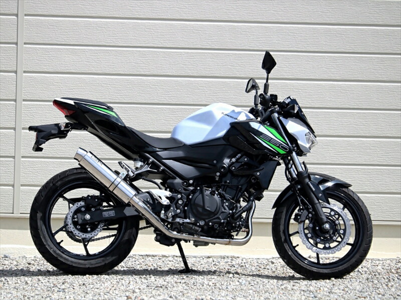 マフラー ダブルアールズ WR`S フルEX ラウンドステンレスサイレンサー Z250 19-(2BK-EX250P) LA4275JM 4550255369071 取寄品