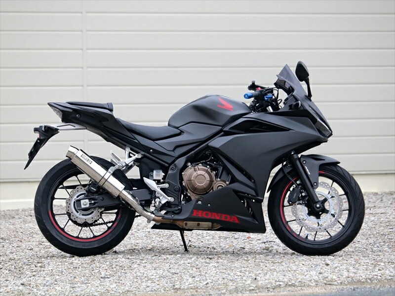 マフラー ダブルアールズ WR`S S O ラウンドステンレスサイレンサー CBR400R 19- (2BL-NC56 8BL-NC56) BF1440JM 4550255781262 取寄品
