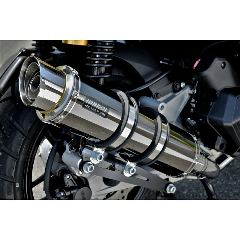 バイクパーツBEAMS MOTOR COMPANY(ビームスモーターカンパニー) R-EVO2 SMBサイレンサー G1013-54-0054582285348344ADV160 23-25 8BK-KF54|バイク用品はとやグループ2号店