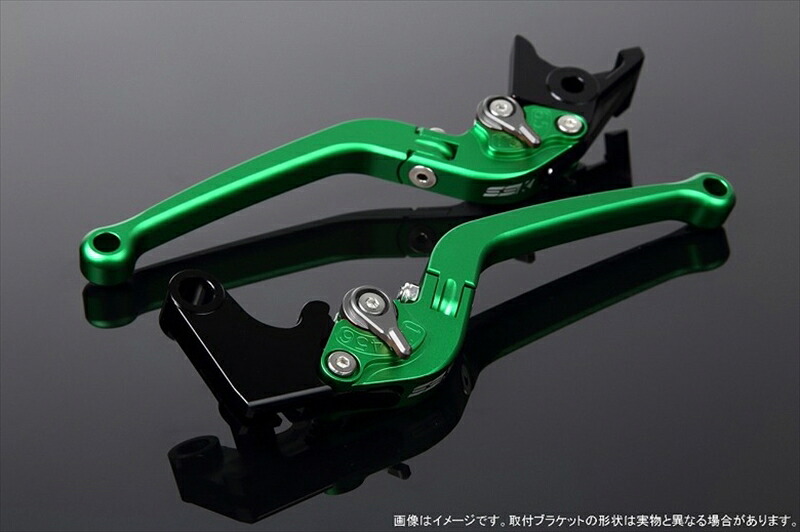 ハンドル エスエスケイ スピードラ アジャストレバー スタンダード可倒式 Mグリーン/Mチタン Monkey125 GROM/MSX125 13-16 CBR250R MC41 LVAM003GN-TM 4589995067985 取寄品｜バイク用品はとやグループ2号店