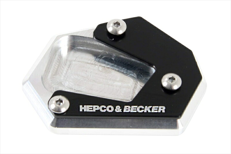 バイクパーツ HEPCO&BECKER(ヘプコアンドベッカー) サイドスタンド エンラージメント 42119543 00 91 4550255909260 CL500/250 23-25