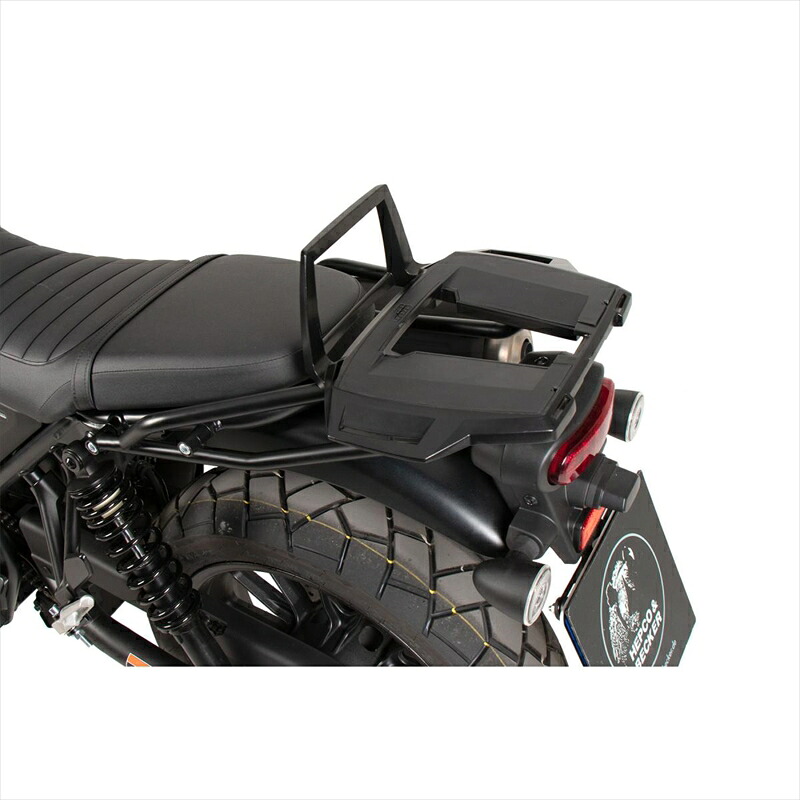 バイクパーツHEPCO&BECKER(ヘプコアンドベッカー) トップケースキャリア アルラック ブラック 6529543 01 014550255909314CL500/250 23-25｜バイク用品はとやグループ2号店