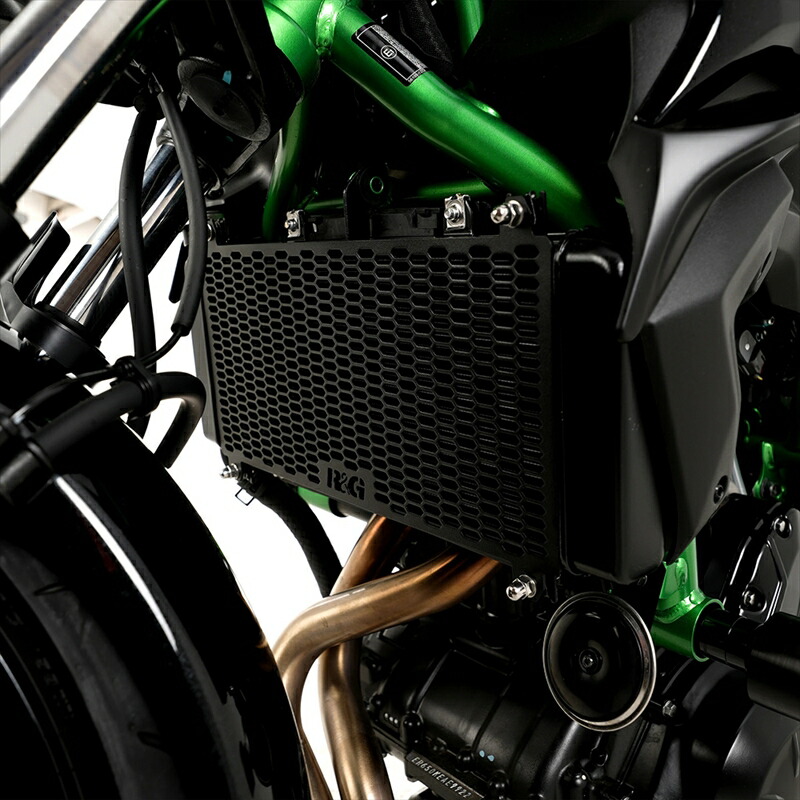 バイクパーツ R&G(アールアンドジー) PRO Radiator Guard:BLACK RG-RAD0298PROBK 4580779591313