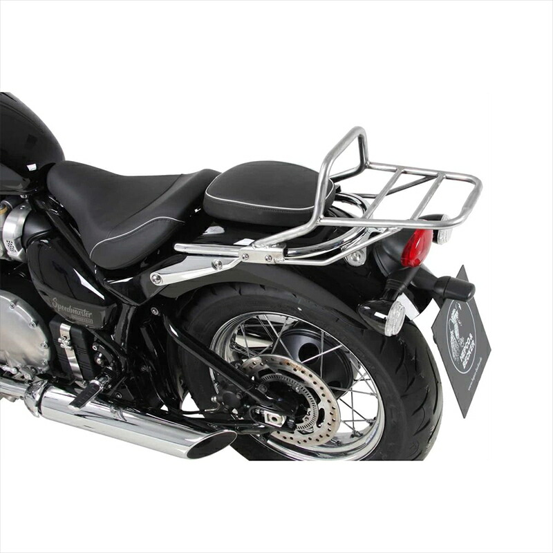 バイクパーツHEPCO&BECKER(ヘプコアンドベッカー) トップケースキャリア リアラック クローム 6547572 01 024550255910754Bonneville Speedmaster 18-25｜バイク用品はとやグループ2号店