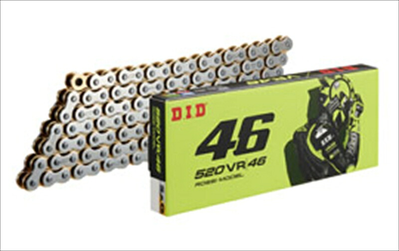 駆動系 ディーアイディー VR46 S＆G 525チェーン 114L 525VR46 S&G 4525516249225 取寄品