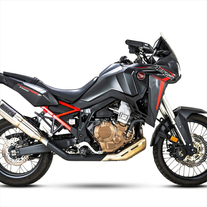 バイクパーツ マフラー バンスアンドハインズ Adventure Hi-Output 450 アドベンチャー ハイアウトプット スリップオン ステンレス マフラー 14523 4550255916312 HONDA AFRICA TWIN1100 20-23