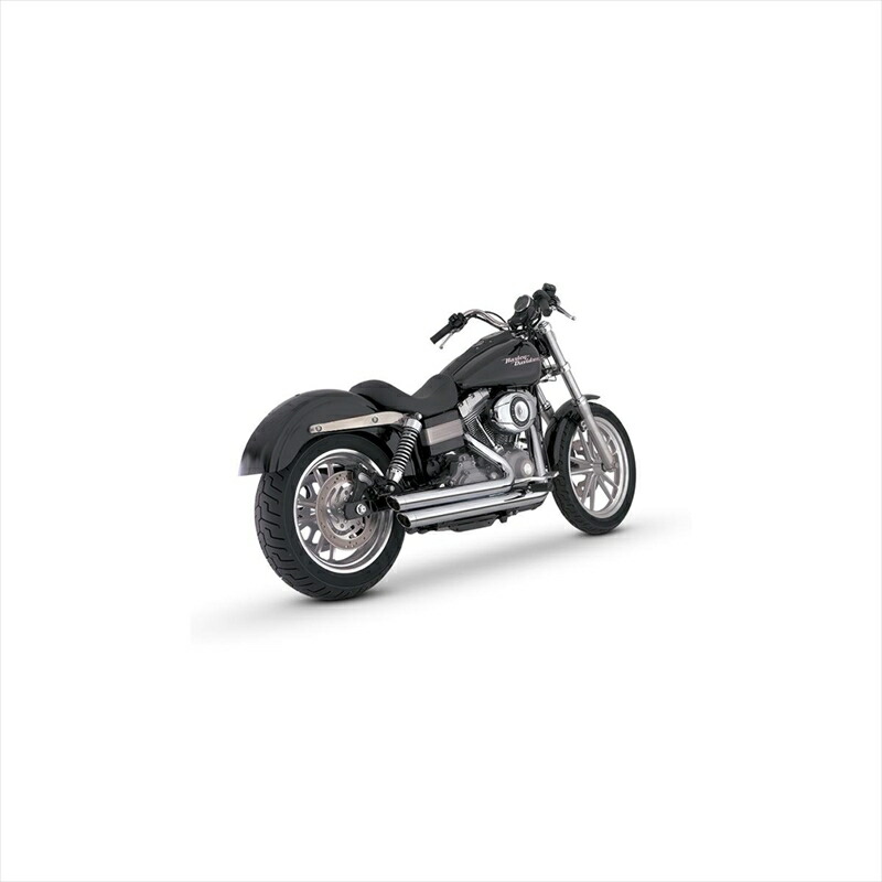 バイクパーツ マフラー バンスアンドハインズ BigShots Staggered ビッグショットスタッガード クローム マフラー 17958 4550255916336 DYNA 06-09
