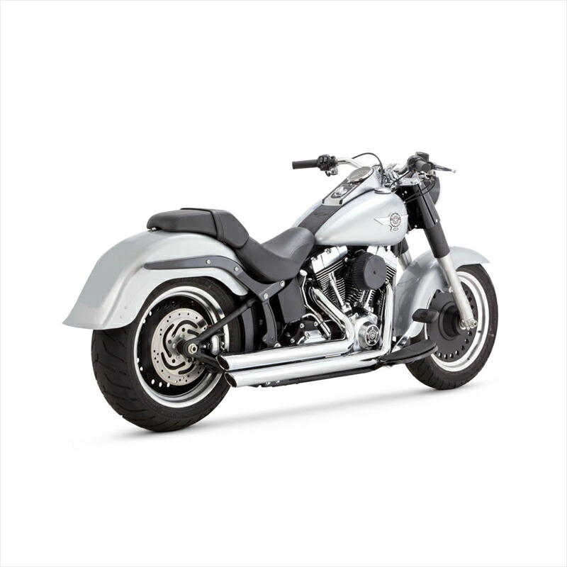 バイクパーツ マフラー バンスアンドハインズ BigShots Staggered ビッグショットスタッガード クローム マフラー 17959 4550255916343 SOFTAIL 86-09