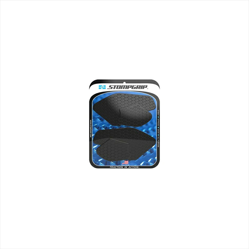 バイクパーツ 外装 ストンプグリップ トラクションパッドタンクキット ブラック 55-14-0195B 4550255921613 ICON MT-07 22-23
