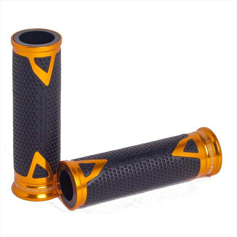 バイクパーツ PUIG(プーチ) HI-TECH RADIKALグリップ 119mm ゴールド 6325O 4571415043723