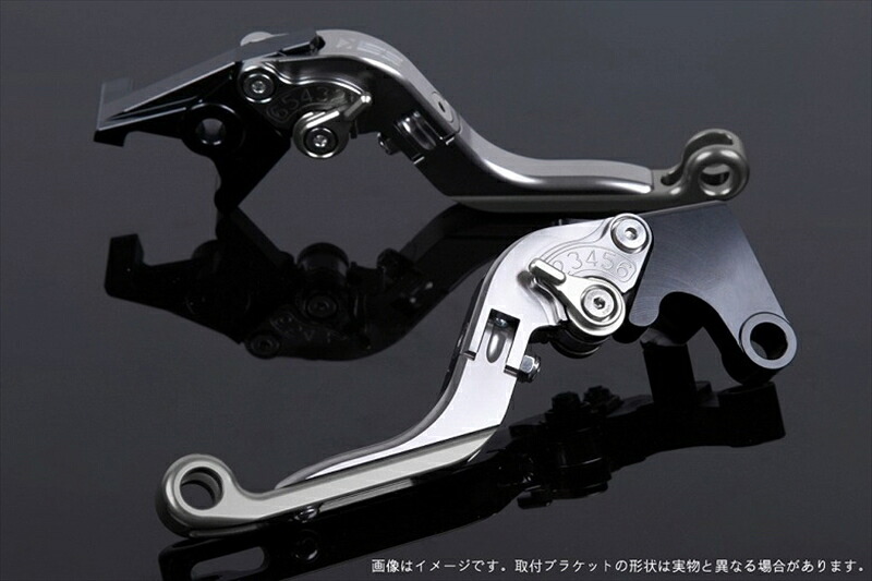 【5日前後で発送】 ハンドル エスエスケイ スピードラ アジャストレバー 可倒延長式 チタン/シルバー/チタン ZX-6R 07-17 ZX-10R 06-15 KA0406028-SRTM 4589995390946 取寄品｜バイク用品はとやグループ2号店