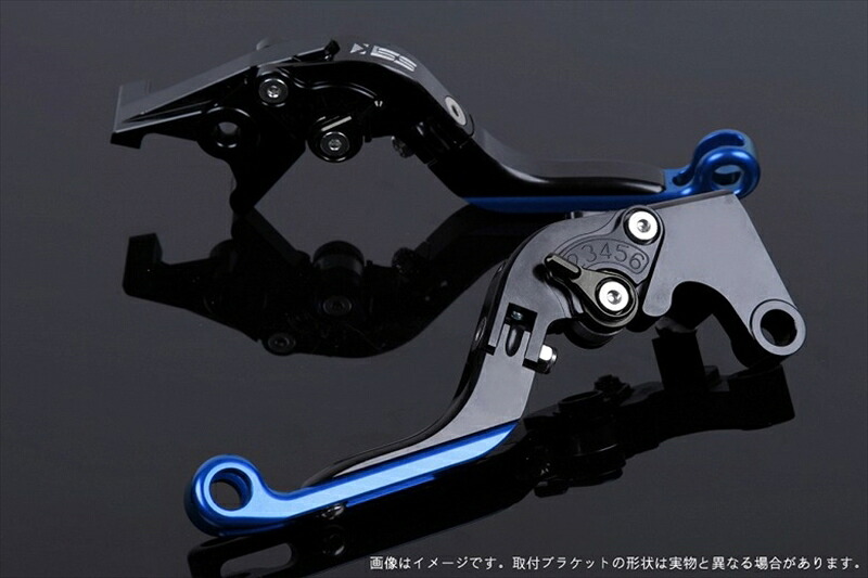 【5日前後で発送】 ハンドル エスエスケイ スピードラ アジャストレバー 可倒延長式 ブラック/ブラック/ブルー ZX-6R 07-17 ZX-10R 06-15 KA0406024-BKBE 4589995599875 取寄品