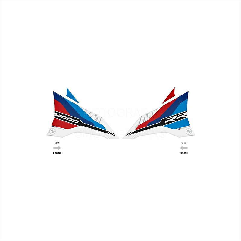 バイクパーツ アクセサリー モトグラフィックス FRONT BODY PAD FRONT MT-NB025M2 4580779600725 S1000RR M Motorsport Edition(23-)