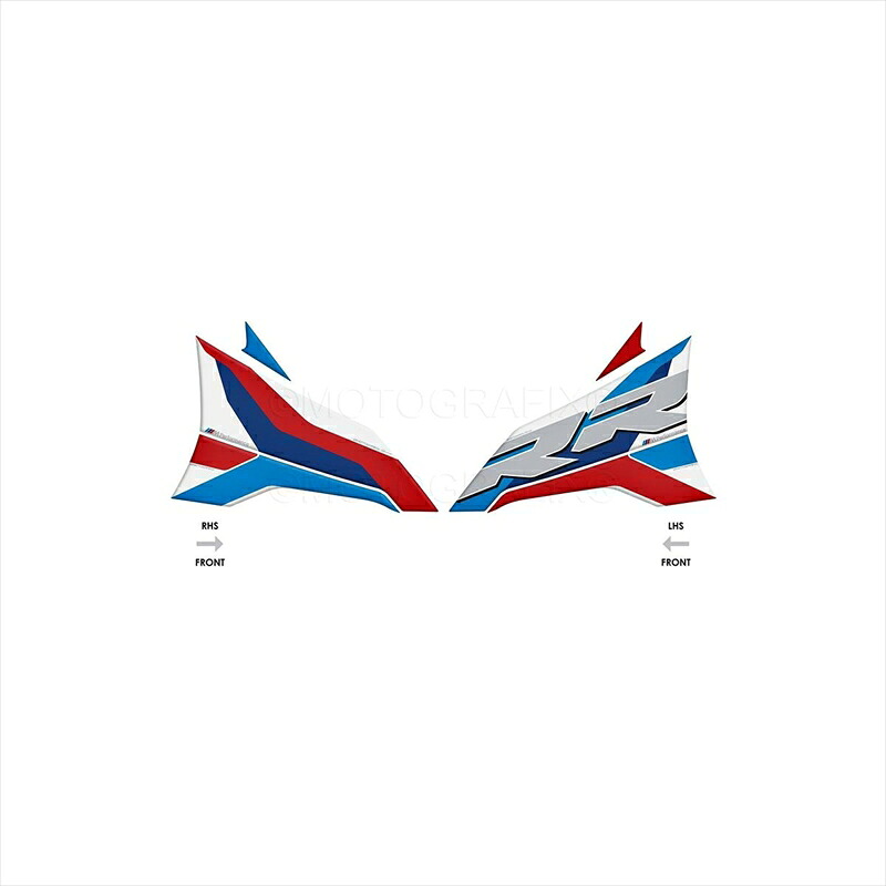 バイクパーツ アクセサリー モトグラフィックス FRONT BODY PAD FRONT MT-NB025M4 4580779600749 S1000RR M Motorsport Edition(23-)