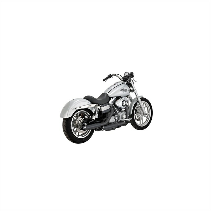 バイクパーツ マフラー バンスアンドハインズ TwinSlash 3in S/O ツインスラッシュ 3インチ スリップオン ブラック マフラー 46838 4550255935511 DYNA 91-09