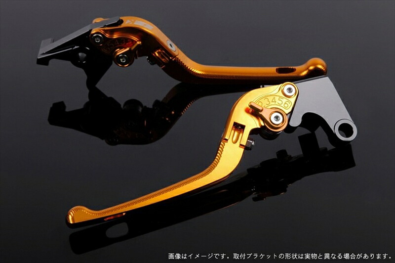 ハンドル エスエスケイ スピードラ アジャストレバー 3D可倒式 ゴールド/ゴールド NINJA ZX-10R 16-18 KA0406768-GD 4589995305551 取寄品|バイク用品はとやグループ2号店