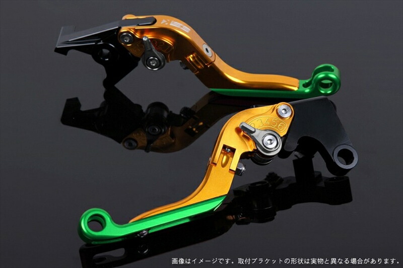 ハンドル エスエスケイ スピードラ アジャストレバー 可倒延長式 ゴールド/チタン/グリーン Monster 821 HYPERMOTARD 821 DU0405767-TMGN 4589995546350 取寄品 11,313円