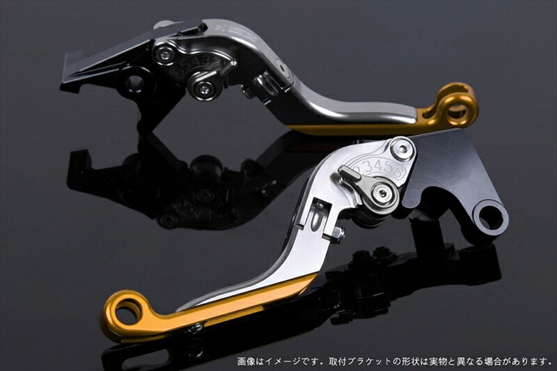 ハンドル エスエスケイ スピードラ アジャストレバー 可倒延長式 チタン/チタン/ゴールド Monster 821 HYPERMOTARD 821 DU0405769-TMGD 4589995546800 取寄品