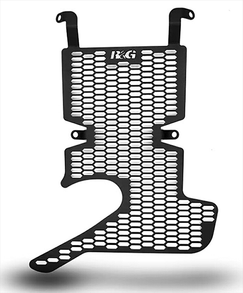 バイクパーツ R&G(アールアンドジー) PRO Downpipe Grille:BLACK RG-DG0055PROBK 4580779592624