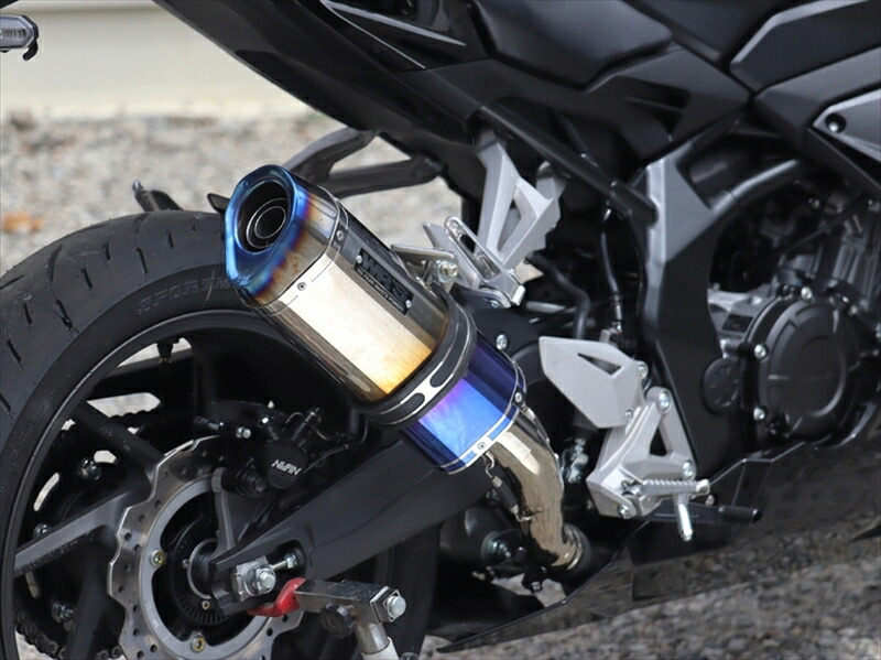 マフラー ダブルアールズ S/O SS-OVAL 焼き色チタンサイレンサー CBR250RR 8BK-MC51 23- SB1245JM 4582734411452 取寄品｜バイク用品はとやグループ2号店