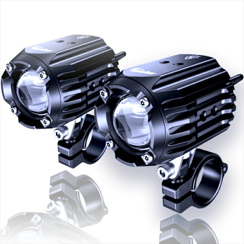 バイクパーツ kaedear(カエディア) CYBER LED プロジェクターライト KDR-K10-W30 4580675594340