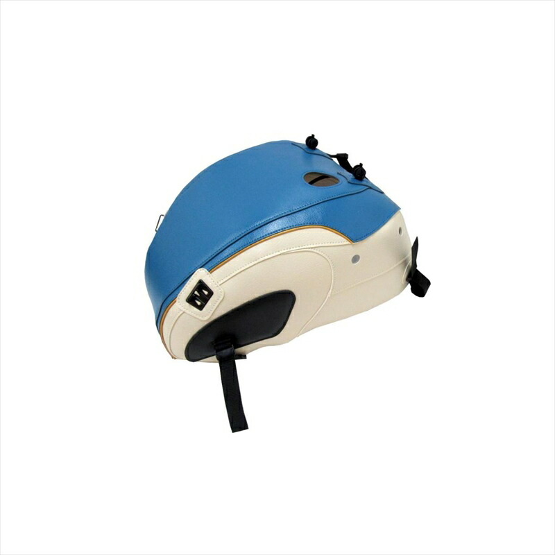 バイクパーツ BAGSTER(バグスター) タンクカバー ゴーロアーズブルー/クリーム 1737B 4550255952341 BONNEVILLE T100 17-25