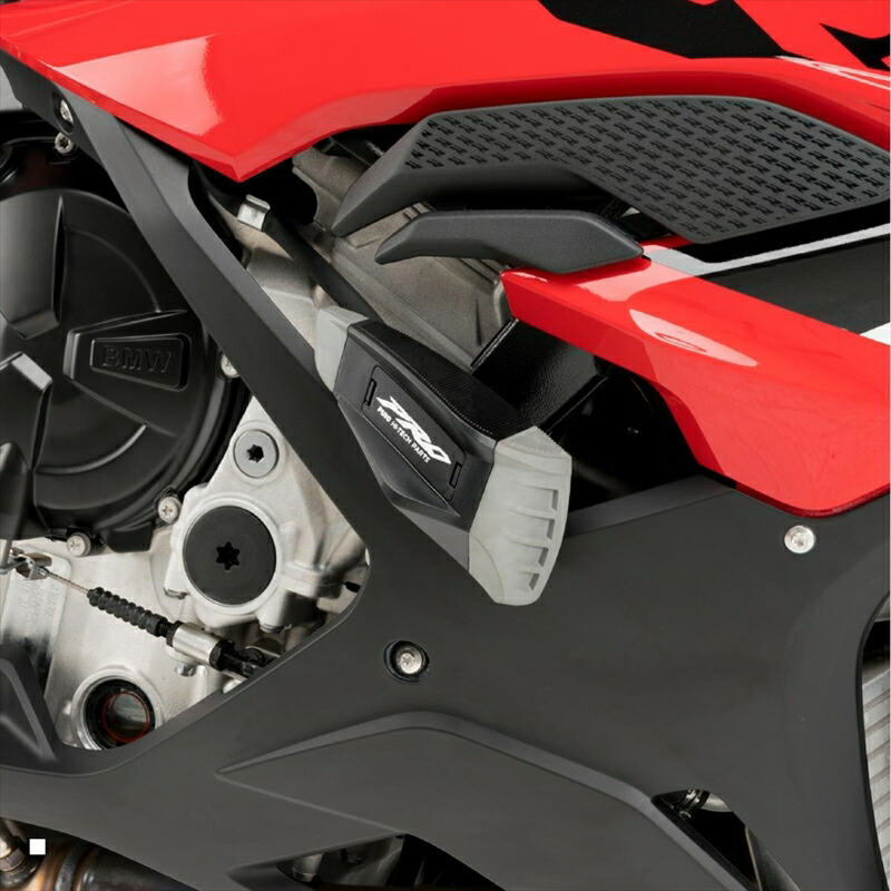 バイクパーツ 外装 プーチ フレームスライダー Pro2.0 ブラック 21560N 4571415045826 S1000RR 23-24