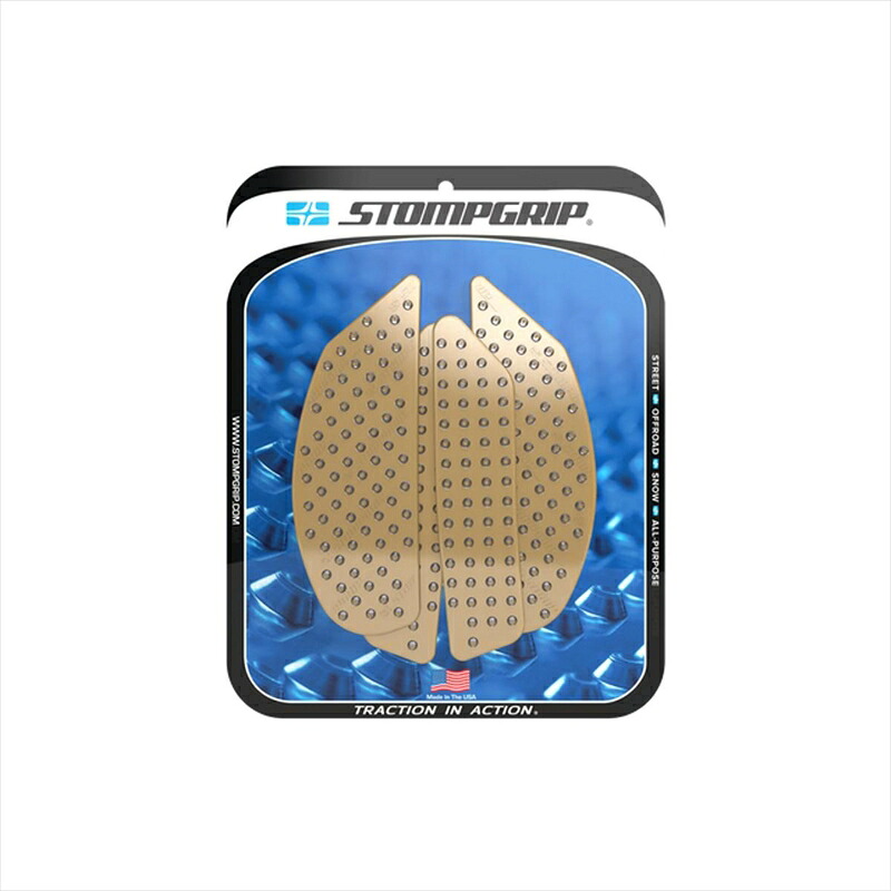 バイクパーツ 外装 ストンプグリップ トラクションパッドタンクキット クリア 55-10-0203C 4550255957117 VOLCANO MT-10 22-23