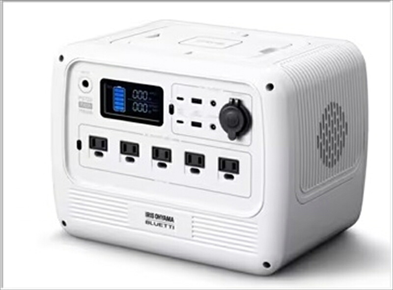 キャンプ用品 アイリスオーヤマ ポータブル電源 BLUETTIコラボ 716Wh PS720AA-W 4967576653459 取寄品