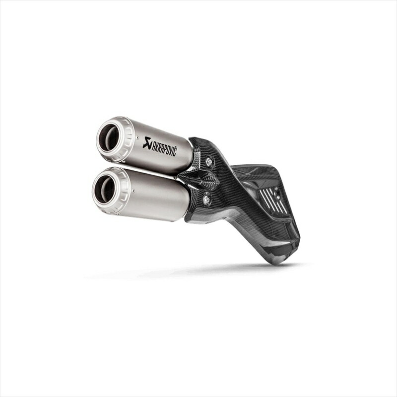 バイクパーツ マフラー アクラポビッチ スリップオンライン チタン EC/ECE S-D9SO10-HIFFT 4549950461142 Multistrada1200ED 17-18 / 1260ED 19-20 / 950/S 17-20