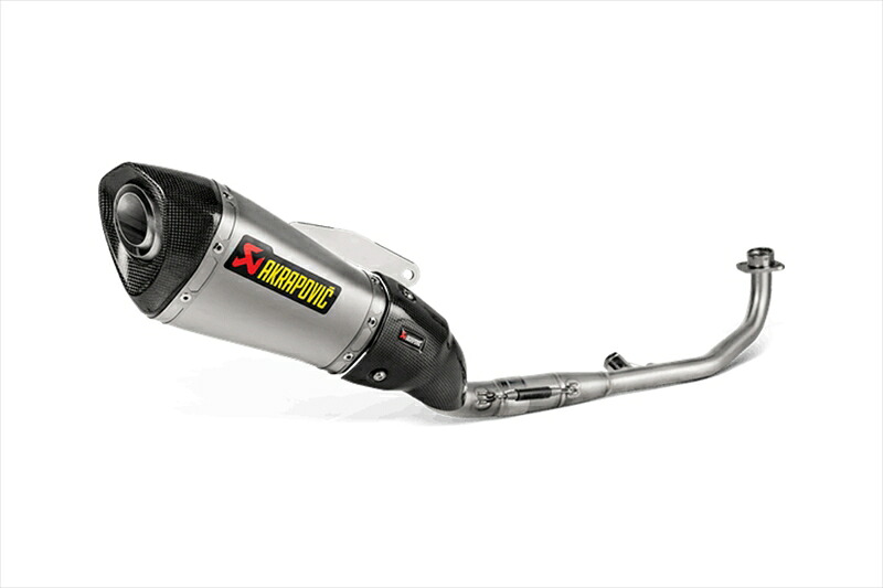 バイクパーツ マフラーアクラポビッチ レーシングライン チタンS-H125R6-ASZT/1 4550255134518GROM/MSX125 16-20｜バイク用品はとやグループ2号店