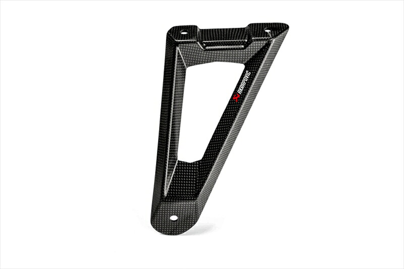 バイクパーツ マフラーアクラポビッチ オプショナル マフラーブラケット カーボンP-MBB10E1/1 4550255306502S-B10SO10-ZC用｜バイク用品はとやグループ2号店